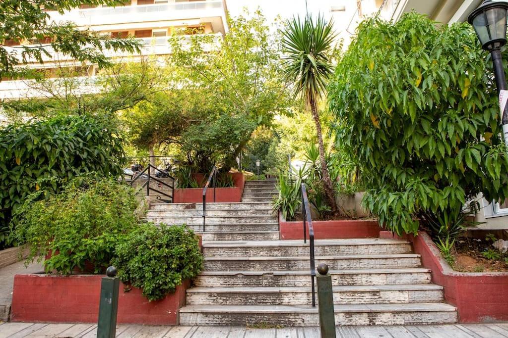 Studio Apartment With All Amenities In Kolonaki Atenas Exterior foto