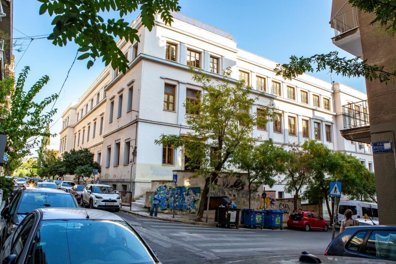Studio Apartment With All Amenities In Kolonaki Atenas Exterior foto